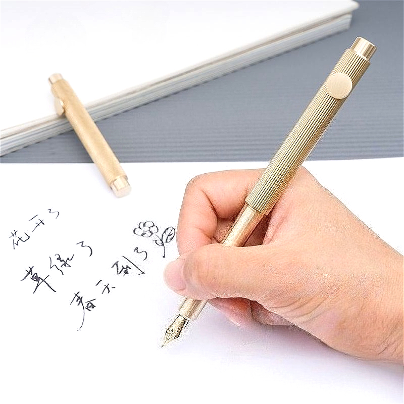 BALAOYE JOWO Brass Fountain Pe - огляд і ціна Fountain Pen Calligraphy Flex Nib