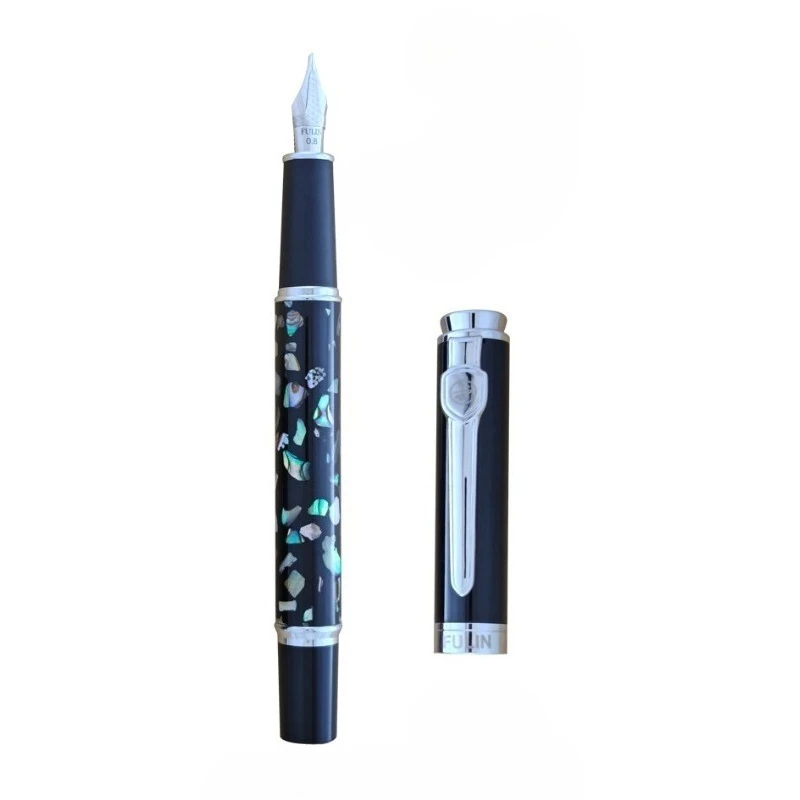 New BALAOYE 812 Metal Wooden R - огляд і ціна Fountain Pen Calligraphy Flex Nib