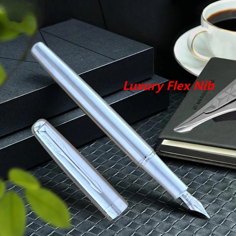 New BALAOYE 812 Metal Wooden R - огляд і ціна Fountain Pen Calligraphy Flex Nib