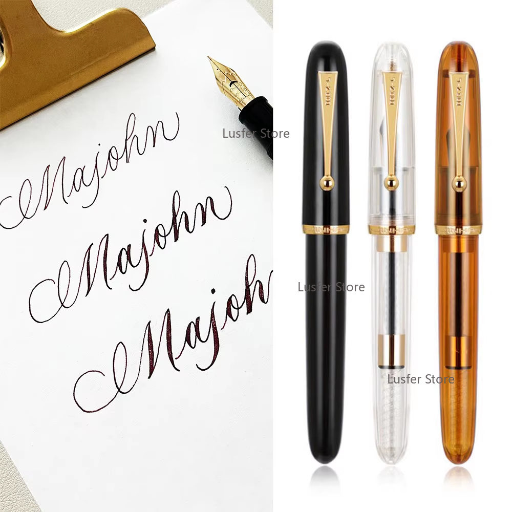 Limited Jinhao 9016 Acrylic Tr - огляд і ціна Fountain Pen Calligraphy Flex Nib