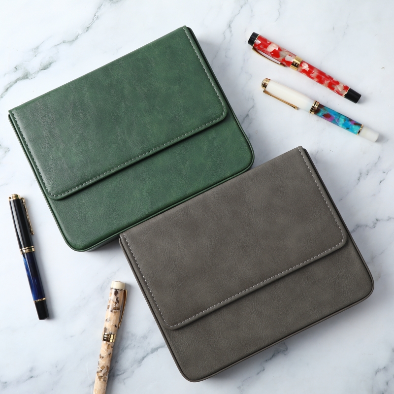 Luxury PU Leather Fountain Pen - огляд і ціна Leather Fountain Pen Case 3 Slots Pouch