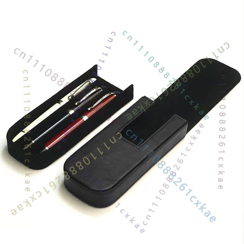 3‑Slots Pen Storage Case, PU L - огляд і ціна Leather Fountain Pen Case 3 Slots Pouch