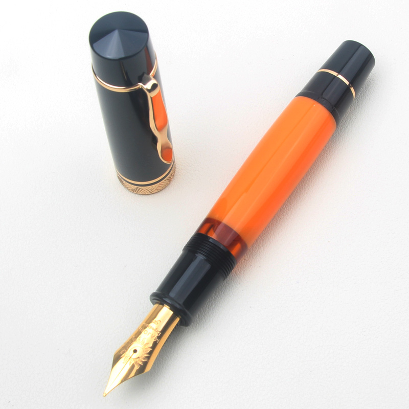 MAJOHN P139 Vintage Fountain P - огляд і ціна Fountain Pen Piston Filler Large Ink