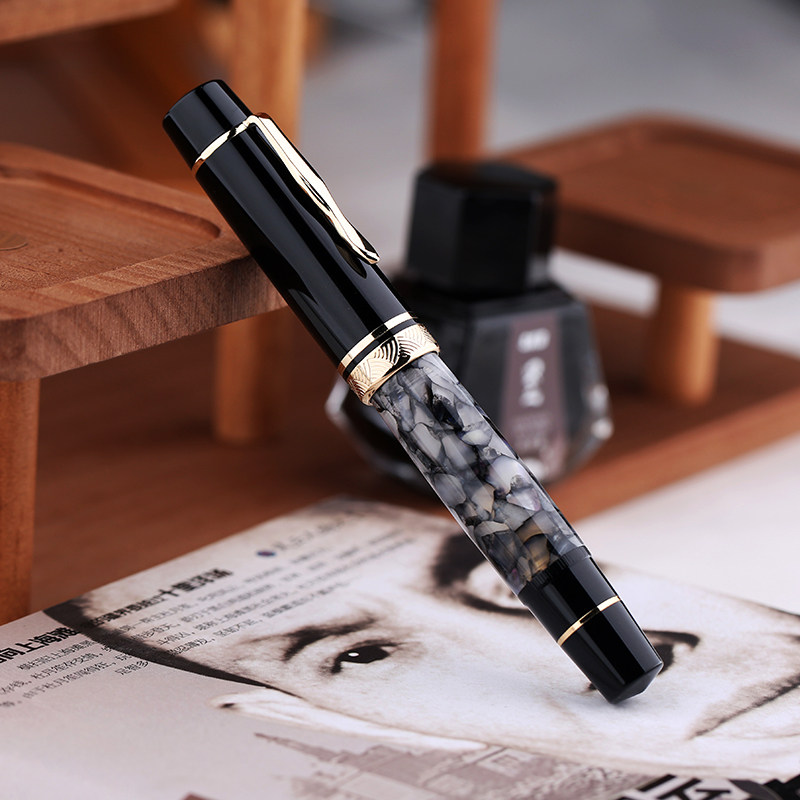MAJOHN P139 Vintage Fountain P - огляд і ціна Fountain Pen Piston Filler Large Ink