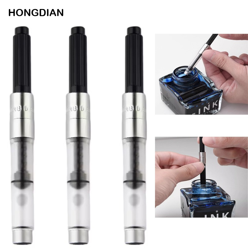 10/5/1PCS HONGDIAN Rotary 3.4m - огляд і ціна Fountain Pen Converter Ink Suction