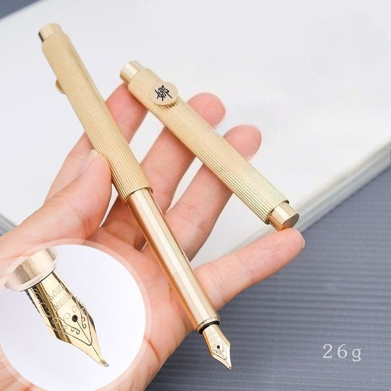 BALAOYE JOWO Brass Fountain Pe - огляд і ціна Fountain Pen Calligraphy Flex Nib