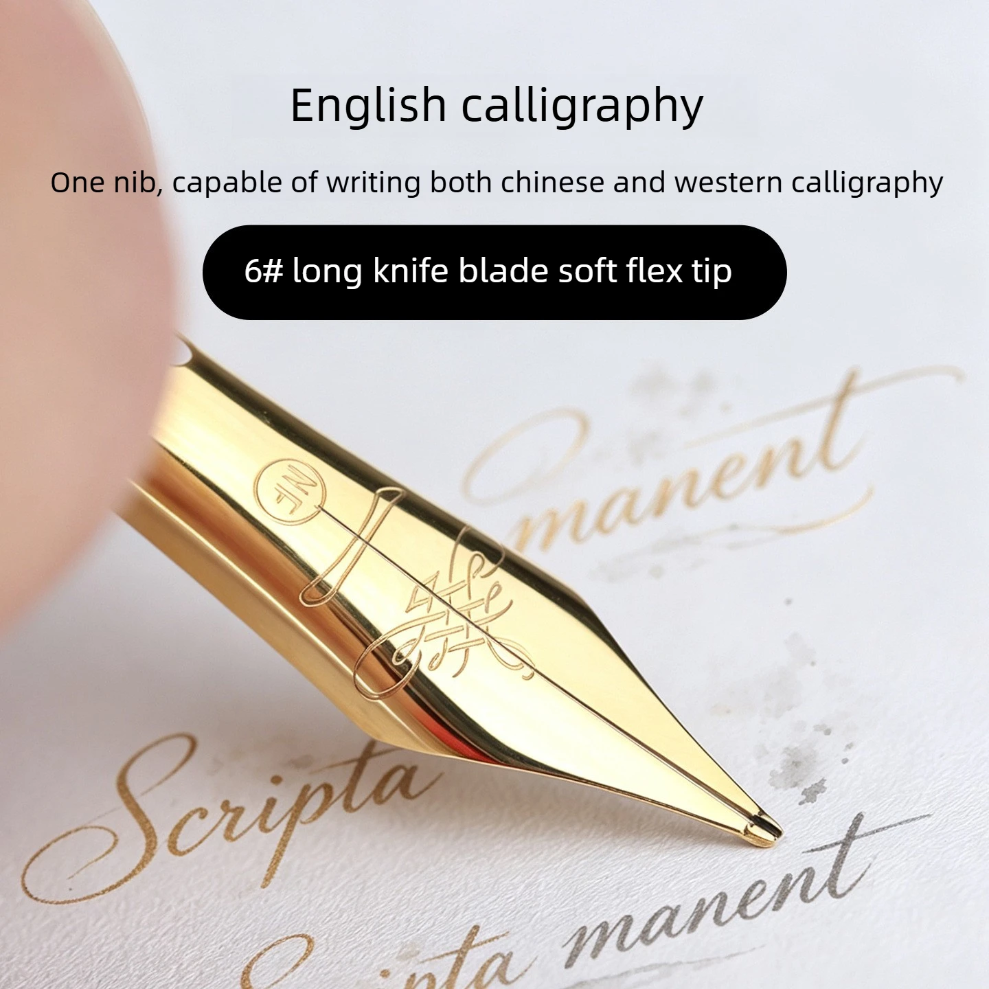 MAJOHN NO.6 Soft Flex Long Kni - огляд і ціна Fountain Pen Calligraphy Flex Nib