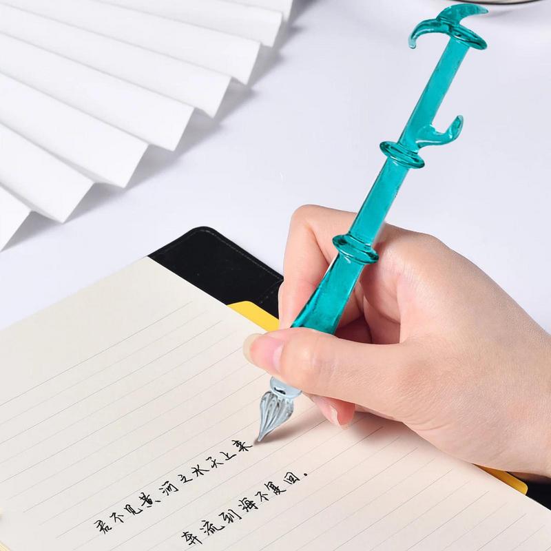 Glass Dip Pen Calligraphy Pen  - огляд і ціна Glass Dip Pen Calligraphy Ink Set
