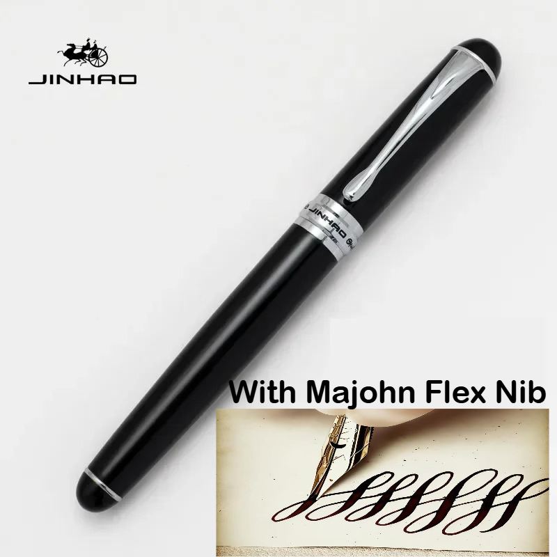 JINHAO X750 Fountain Pens With - огляд і ціна Fountain Pen Calligraphy Flex Nib