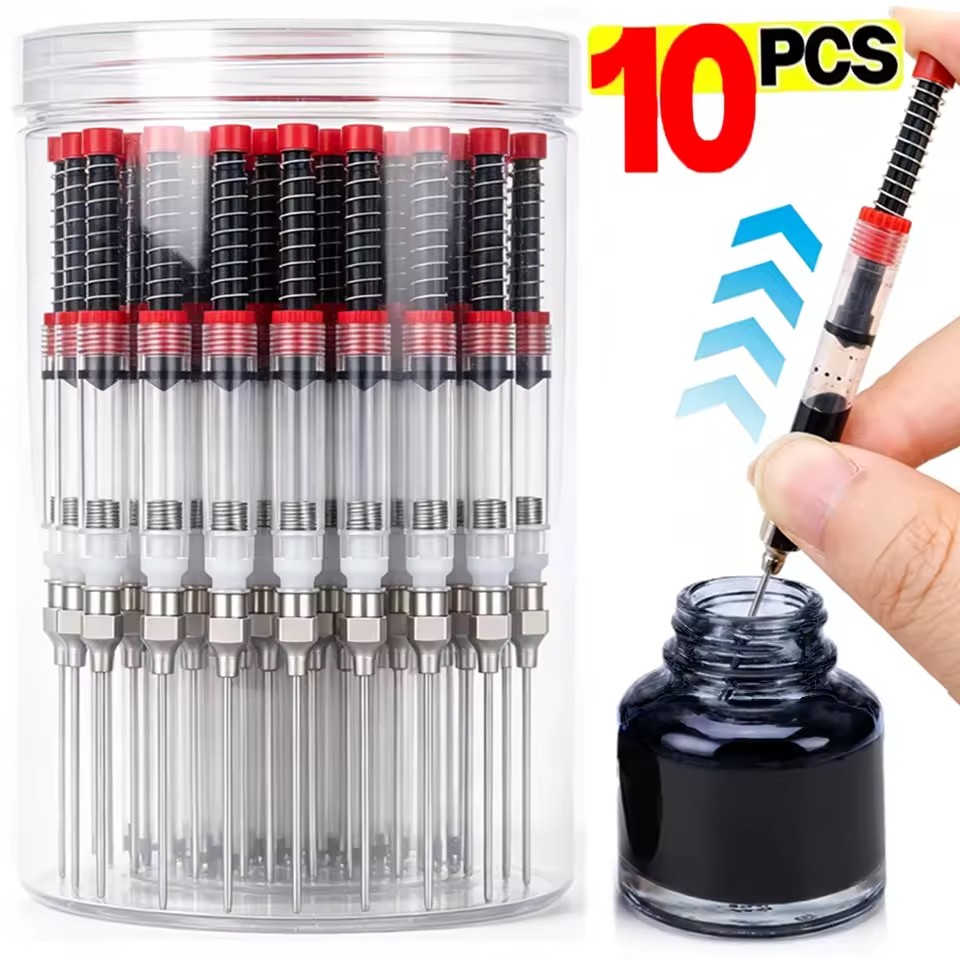 10-1PCS Fountain Pen Filler In - огляд і ціна Fountain Pen Converter Ink Suction